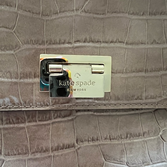 Kate Spade Doris Croc-embossed Satchel in Excellent Condition. - Picture 4 of 6